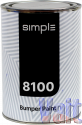 825351, Simple, BUMPER PAINT Структурна фарба для бамперів, чорна, 0.8 л