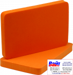 88015 Шлифовальный блок Pyramid Medium 150х90х15мм, мягкий, оранжевый