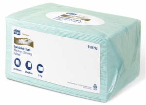 Купити 90493 Серветки для знежирення Tork Premium Precision Cleaning, 38 х 27 см - Vait.ua