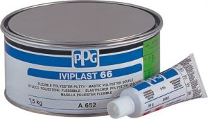 Купить Шпатлевка для пластиков PPG DELTRON IVIPLAST 66, 1,5 кг  - Vait.ua