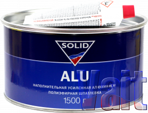 Купити Шпаклівка Solid ALU з алюмінієвим наповнювачем, 1,5 кг - Vait.ua