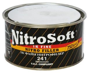 Купити Однокомпонентна нітрошпаклівка BODY Nitro Soft 1К, 0,75 кг - Vait.ua