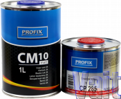 CM10 + СР285_1,5 , Profix, Лак матовый CM 10 mat 2К MS 2:1, 1 л + 0,5 л