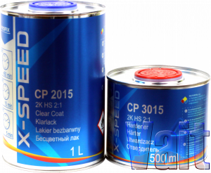 Купить CP2015 + CP3015_1,5 , Profix, Бесцветный быстрый лак для локального ремонта, CP2015 X-SPEED 2K HS 2:1, 1 л + 0,5 л - Vait.ua