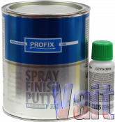 CP332_1 , Profix, Жидкая доводочная шпатлевка, CP332 Spray Finish, 1,0 кг