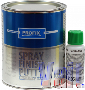 Купити CP332_1 , Profix, Рідка доводочна шпаклівка, CP332 Spray Finish, 1,0 кг - Vait.ua