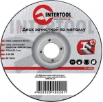 Круг зачистний по металу INTERTOOL CT-4021, 115 х 6,0 х 22,2 мм