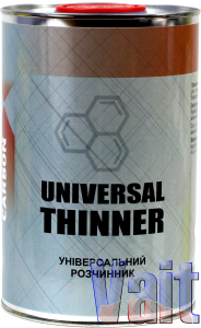 Купити Carbon, Universal Thinner, Універсальний розчинник, залізна банка, 1л/0,85 кг - Vait.ua