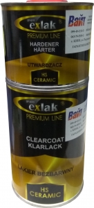 Купити 2К акриловий лак EXLAK HS Ceramic 1л + затверджувач 0,5л - Vait.ua