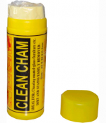 Салфетка синтетическая влаговпитывающая "CLEAN CHAM" (43х32х0,2см), желтая, малая