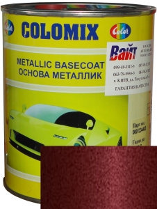Купити 132 Емаль базова з ефектом металік COLOMIX "Вишня", 1л - Vait.ua