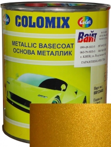 Купити 245 Емаль базова з ефектом металік COLOMIX "Золота нива", 1л - Vait.ua