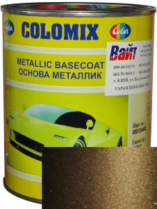 Купити 399 Емаль базова з ефектом металік COLOMIX "Тютюн", 1л - Vait.ua