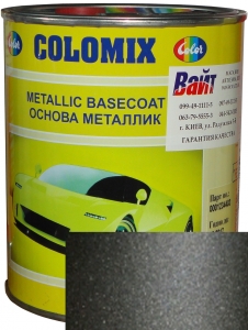 Купити 626 Емаль базова з ефектом металік COLOMIX "Мокрий асфальт", 1л - Vait.ua