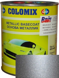 Купити 640 Емаль базова з ефектом металік COLOMIX "Сріблястий", 1л - Vait.ua