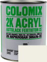 43859232, COLOMIX 2К Акрилова емаль, 201 БІЛА, 0,8 кг у комплекті з затверджувачем 0,14 кг