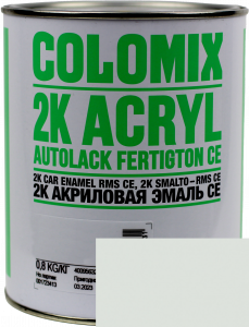 Купити 40095932, COLOMIX 2K Акрилова емаль, 233 БІЛА, 0,8 кг у комплекті з затверджувачем 0,14кг - Vait.ua