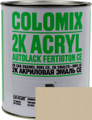 40095832, COLOMIX 2K Акриловая эмаль, 235 БЕЖЕВАЯ, 0,8 кг в комплекте с отвердителем 0,14кг