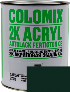 Купить 40096132, COLOMIX 2K Акриловая эмаль, 307 ЗЕЛЕНЫЙ САД, 0,8 кг в комплекте с отвердителем 0,14кг - Vait.ua