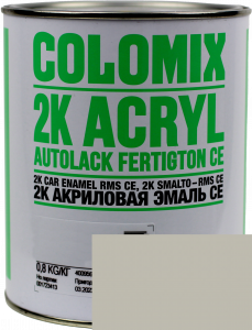 Купити 40098732, COLOMIX 2K Акрилова емаль, RENAULT QNW BLANC ALBATRE, 0,8 кг у комплекті з затверджувачем 0,14 кг - Vait.ua