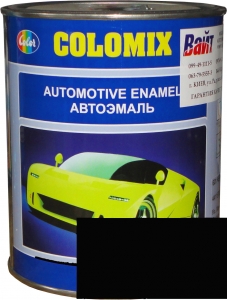 Купити 000 Алкідна однокомпонентна автоемаль COLOMIX "Чорна матова", 1л - Vait.ua