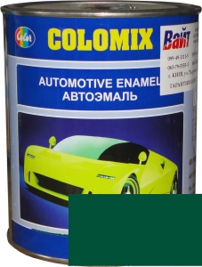 Купити 394 Алкідна однокомпонентна автоемаль COLOMIX "Темно-зелена", 1л - Vait.ua