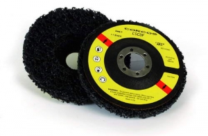 Купити Фібровий диск Corcos для зняття старого покриття, діаметр 115мм, товщина 22мм - Vait.ua