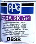 D838 Толстослойный 2К грунт PPG KOBA 5+1, 3л, бежевый
