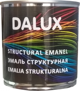 Купити Фарба DALUX структурна для бамперів однокомпонентна, чорна, 0,25л - Vait.ua