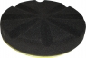 1-7-090 Комплект: полірувальний круг білий + полірувальний чорний Advanced G Mop 6" 5/8 + диск-підошва, діам. 125 мм
