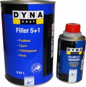 Грунт-вирівнювач Dynacoat Acrillyc Filler 5+1 (1л) + затверджувач (0,2л)