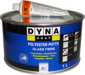 Шпатлёвка со стекловолокном DYNA Glass Fibre Putty, 1л