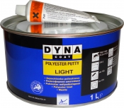 Легкая полиэфирная шпатлевка DYNA Polyester Putty Light, 1л