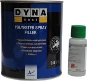 Полиэфирная распыляемая шпатлевка DYNA Spray Filler, 0,8л