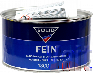 Купити Доводочна дрібнозерниста поліефірна шпаклівка Solid Fein, 1,8 кг - Vait.ua