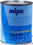 Однокомпонентная эмаль Mipa Felgensilber для колесных дисков серебристая, 1л