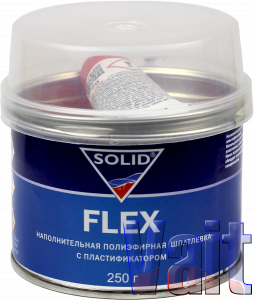 Купити Шпаклівка по пластику Solid Flex, 0,25 кг - Vait.ua