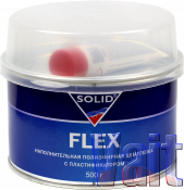 Шпатлевка по пластику Solid Flex, 0,5кг