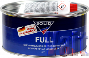 Купити Шпаклівка наповнювача середньозерниста поліефірна Solid Full, 1,0кг - Vait.ua
