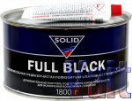 Шпаклівка наповнювача середньозерниста поліефірна Solid Full BLACK, 1,8 кг