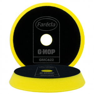 Купити GMC622 Поролоновий конусний полірувальний круг FARECLA G Mop 150мм, жовтий на липучці, діаметр 150 мм - Vait.ua