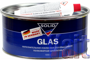 Купити Шпаклівка посилена скловолокном SOLID GLASS, 1,0 кг - Vait.ua