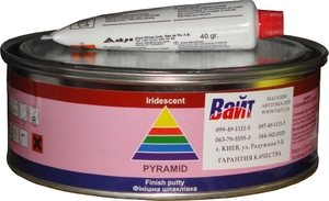 Купити Шпаклівка фінішна Iridescent Pyramid STANDART FINISH PUTTY, 1 кг - Vait.ua