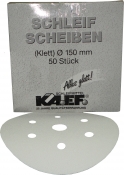 Абразивний диск KAEF KFS ∅ 150 мм, 6+1 отверстий, Р80