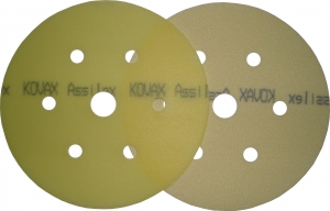 Купити Круг для матування KOVAX SUPER ASSILEX LEMON (жовтий), D152mm, 7 отворів, P800 - Vait.ua