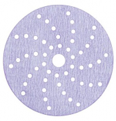 50526 Мультидирочний пурпурний абразивний диск 3M Hookit 734U, діам. 150 мм, конфіг. LD051A, Р150