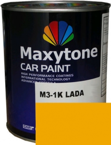 Купити 1035 Акрилова автоемаль Maxytone 2К Acryl Autolack "Жовта" в комплекті з затверджувачем - Vait.ua