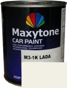 201 Акриловая автоэмаль Maxytone 2К Acryl Autolack "Белая" в комплекте с отвердителем