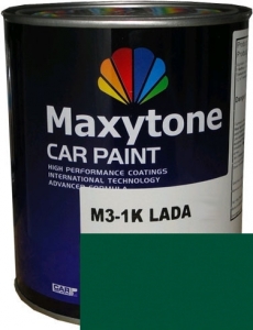 Купити 394 Акрилова автоемаль Maxytone 2К Acryl Autolack "Темно-зелена" в комплекті з затверджувачем - Vait.ua