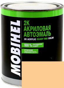 Купити 210 Емаль акрилова Helios Mobihel "Примула" (1л) в комплекті з затверджувачем 9900 (0,5л) - Vait.ua